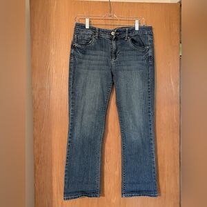 White House Black Market Crop Jeans Size 10